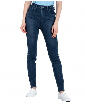 Jeansy Lee Scarlett Super High 112106492 L30LETLS Blue Lux
