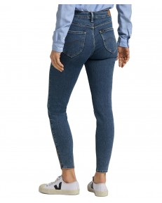 Jeansy Lee Scarlett High Zip 112107039 L31BNCXY Mid Ely