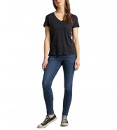 T-shirt Lee V NECK TEE 112108991 L41JEN01 Black