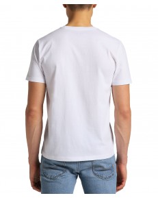 T-shirt Lee PATCH LOGO TEE 112113578 L60UFQ12 White