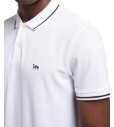 Koszulka Lee PIQUE POLO 112113712 L61ARLLJ Bright White