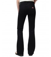 Jeansy Wrangler Flare 112127840 Retro Black