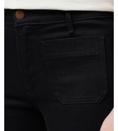 Jeansy Wrangler Flare 112127840 Retro Black