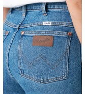 Jeansy Wrangler Wild West 112128613 W2H2JX31A Mid Blue