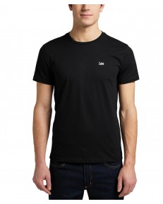 T-shirt Lee TWIN PACK CREW 112142479 L64NCEKW Black/White