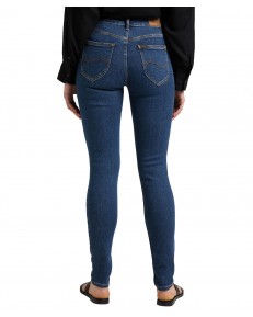 Jeansy Lee Foreverfit 112145053 L32SOVWD Clean Riley damskie niebieskie