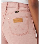 Jeansy Wrangler Mom 112145914 W246XZ46N Rose