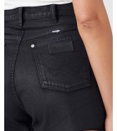 Szorty Wrangler High Rise Festival Short 112145934 W25JUD448 Coated Black