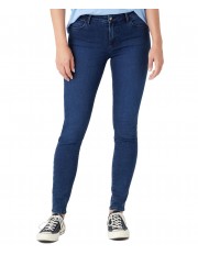 Jeansy Wrangler Skinny 112145979 W28KLF206 Blue Lava