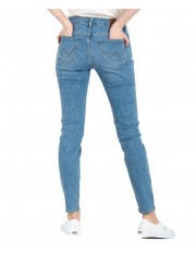 Jeansy Wrangler Skinny 112319136 W28KKRP21 Mambo Blue