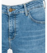 Jeansy Wrangler Skinny 112319136 W28KKRP21 Mambo Blue