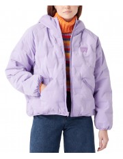 Kurtka Wrangler DOWN LOGO PUFFER 112319273 W4N0X7P54 Bougainville Purple