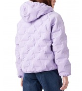 Kurtka Wrangler DOWN LOGO PUFFER 112319273 W4N0X7P54 Bougainville Purple