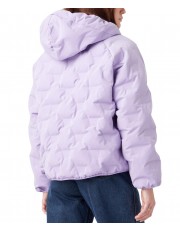 Kurtka Wrangler DOWN LOGO PUFFER 112319273 W4N0X7P54 Bougainville Purple