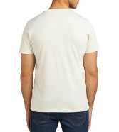 T-shirt Lee POCKET TEE 112320042 L63JFQNQ Ecru