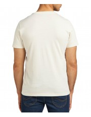 T-shirt Lee POCKET TEE 112320042 L63JFQNQ Ecru