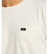 T-shirt Lee POCKET TEE 112320042 L63JFQNQ Ecru