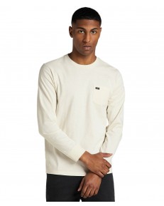Koszulka Lee LS POCKET TEE 112320067 Ecru