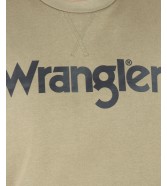 Bluza Wrangler CREW SWEAT 112320569 W6X1HYX1X Deep Lichen Green