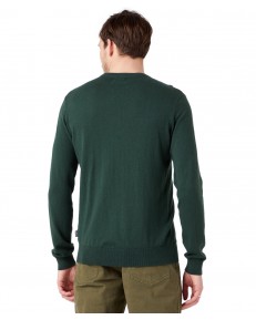 Sweter Wrangler CREWNECK KNIT 112321348 W8A02PG49 Sycamore Green