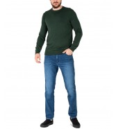 Sweter Wrangler CREWNECK KNIT 112321348 W8A02PG49 Sycamore Green