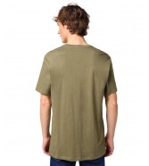 T-shirt Wrangler 2 PACK TEE 112321466 W7G9DHX45 Dusty Olive