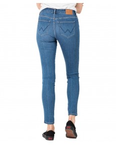 Jeansy Wrangler Skinny 112322683 W28KAEX11 Daydream