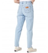 Jeansy Wrangler Mom 112328897 W246HN42H Blue Waves