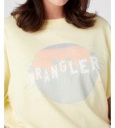 T-shirt Wrangler GIRLFRIEND TEE 112328933 W7XIEVX6Z French Vanilla