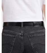 Pasek Lee WIDE LEATHER BELT 112331154 LP615001 Black