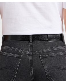 Pasek Lee WIDE LEATHER BELT 112331154 LP615001 Black