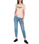 T-shirt Wrangler REGULAR TEE 112332001 W7N4D3P60 Peach Melba