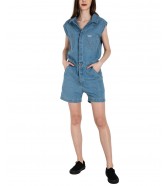 Kombinezon Wrangler PLAYSUIT 112332068 W9N2LL49E Worn Indigo