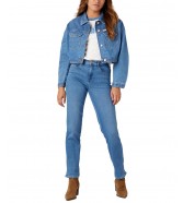 Jeansy Wrangler Straight 112332359 W26RCY37N Aurelia