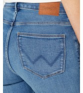 Jeansy Wrangler High Rise Skinny 112332394 W27HCY37O Dorothy