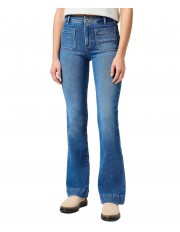 Jeansy Wrangler Flare 112332419 Raven