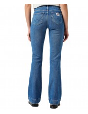 Jeansy Wrangler Flare 112332419 Raven