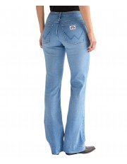 Jeansy Wrangler Flare 112332420 Hazel