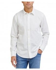 Koszula Lee PATCH SHIRT 112333654 LL37BMLJ Bright White