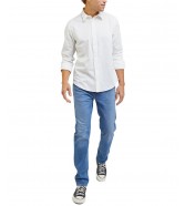 Koszula Lee PATCH SHIRT 112333654 LL37BMLJ Bright White