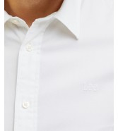 Koszula Lee PATCH SHIRT 112333654 LL37BMLJ Bright White