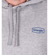 Bluza Wrangler HOODIE 112339483 W653H1X37 Mid Grey Mele