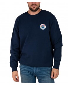 Bluza Wrangler LOGO CREW SWEAT 112341214 W6L7IQ114 Navy