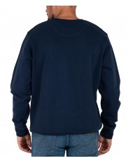 Bluza Wrangler LOGO CREW SWEAT 112341214 W6L7IQ114 Navy