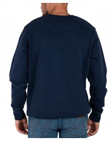 Bluza Wrangler LOGO CREW SWEAT 112341214 W6L7IQ114 Navy