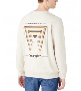 Bluza Wrangler GRAPHIC CREW 112341237 W6E9IQXGI Rainy Day