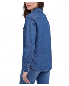 Koszula Lee WESTERN SHIRT 112341263 LQ43PGB10 Mid Blues