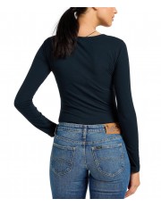 Koszulka Lee LS HENLEY 112341572 Unionall Blk