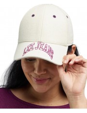 Czapka Lee VARSITY CAP 112342360 LP7967NQ Ecru