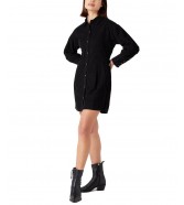 Sukienka Wrangler BALLOON SLEEVE DRESS 112342689 W9M14A100 Black